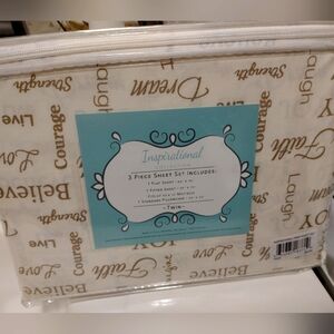 Inspirational 3 PC Twin bed sheets Gold